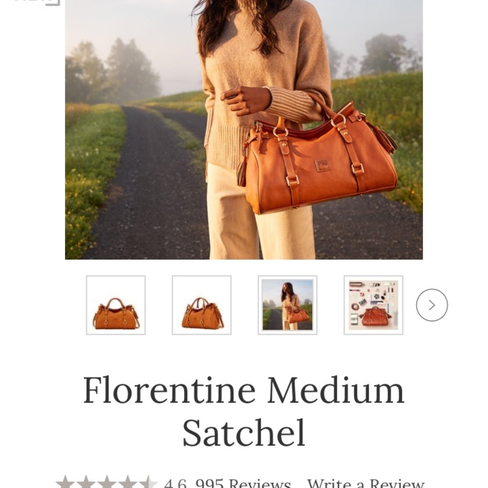 Dooney and Bourke Florentine Satchel Large